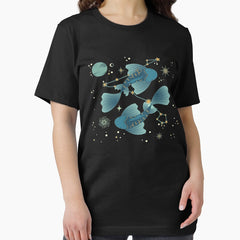 Zodiac of Pisces with Constellation ZodiacSign Horoscope ZodiacSigns Essential T-Shirt