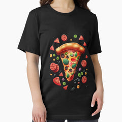 Pizza Party Vibes ,pizza lover , funny gift Essential T-Shirt