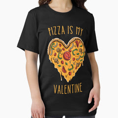 Pizza Is My Valentine Funny Valentines Day Clothing Gifts for Boys Kids Men Essential T-Shirt