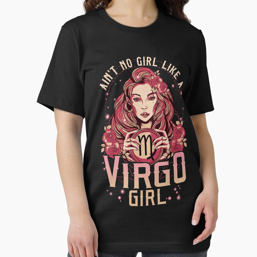 Aint No Girl Like A Virgo Girl Zodiac Sign Essential T Shirt