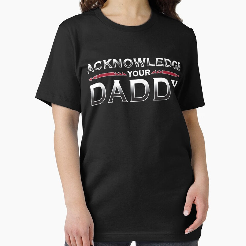 Acknowledge Your Daddy Funny Sports Essential Essential T-Shirt