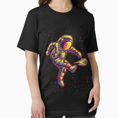 Awesome Space Astronaut Soccer Player Planet Moon Boys Men Soccer Lover Có Essential T-Shirt