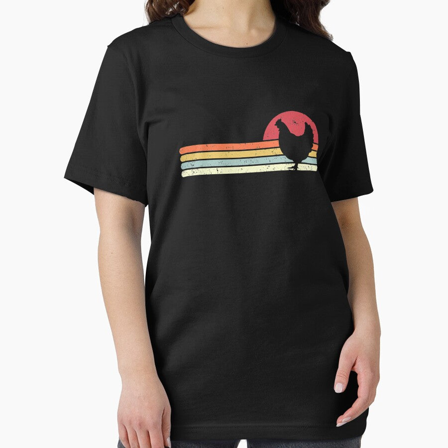 Chicken Product Retro Style Print Essential T Shirt