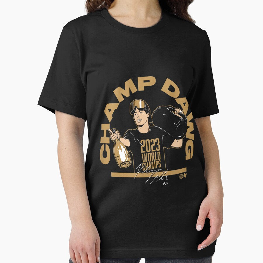Plum - Champ Dawg - Las Vegas Basketball Essential T-Shirt