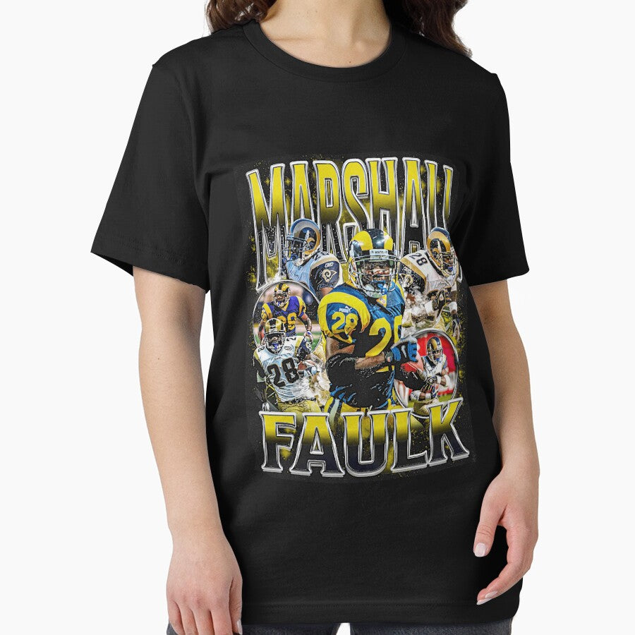 Marshall Faulk Retro Bootleg Essential T-Shirt