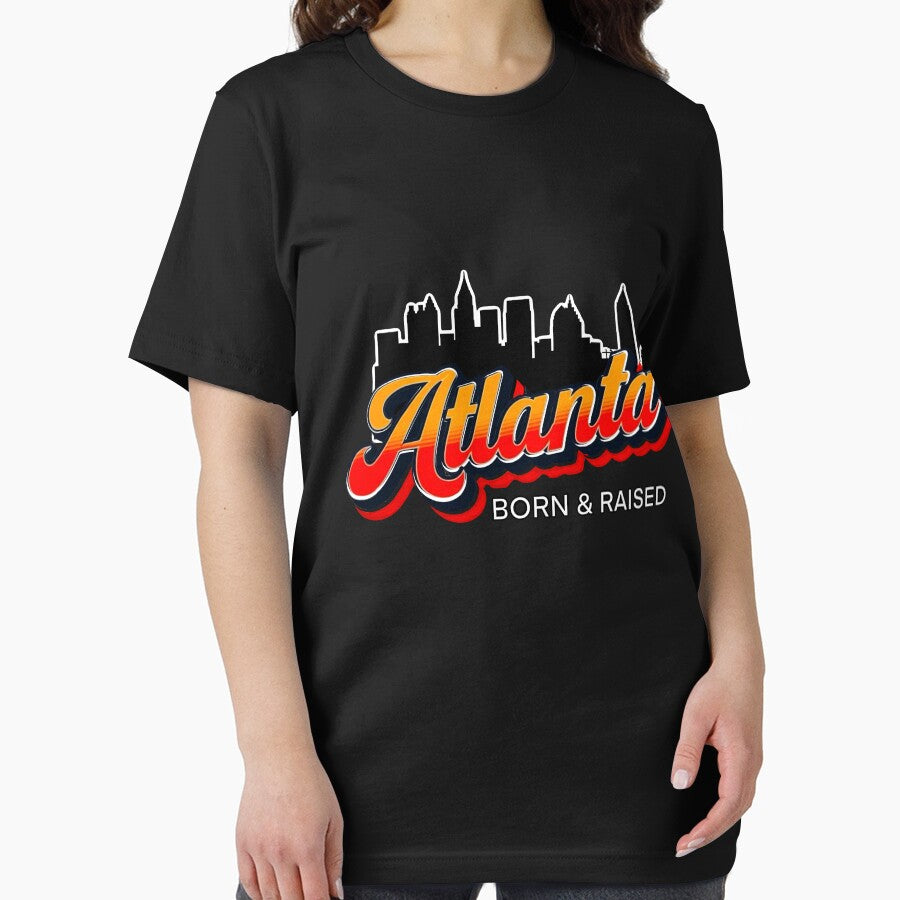 Atlanta Born And Raised Grady Baby Georgia Boy Essential T Shirt