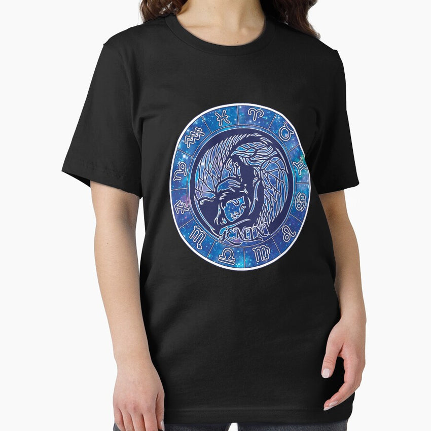 Gemini Zodiac Sign Wheel Essential T-Shirt