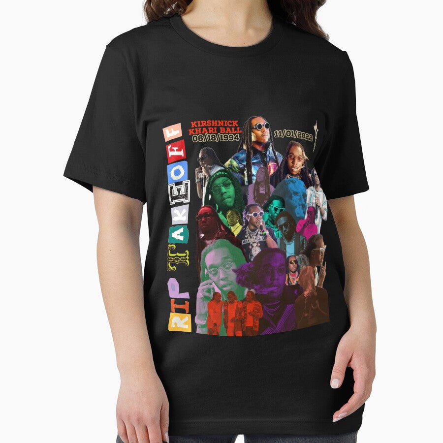 R.I.P. Takeoff (Kirshnick Khari Ball) Migos Fan Collage Essential T-Shirt