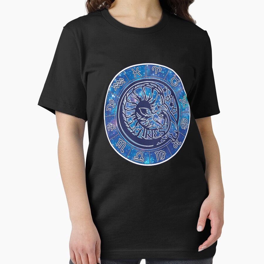 Aries Zodiac Sign Wheel Essential T-Shirt