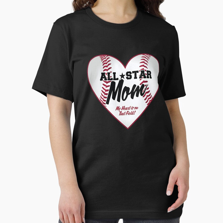 All Star Baseball Mom Essential T-Shirt