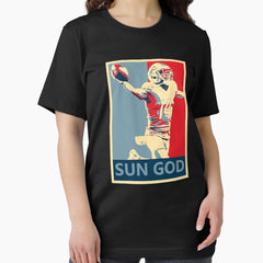 Amon-Ra St. Brown Lions Sun God Campaign Poster Essential T-Shirt