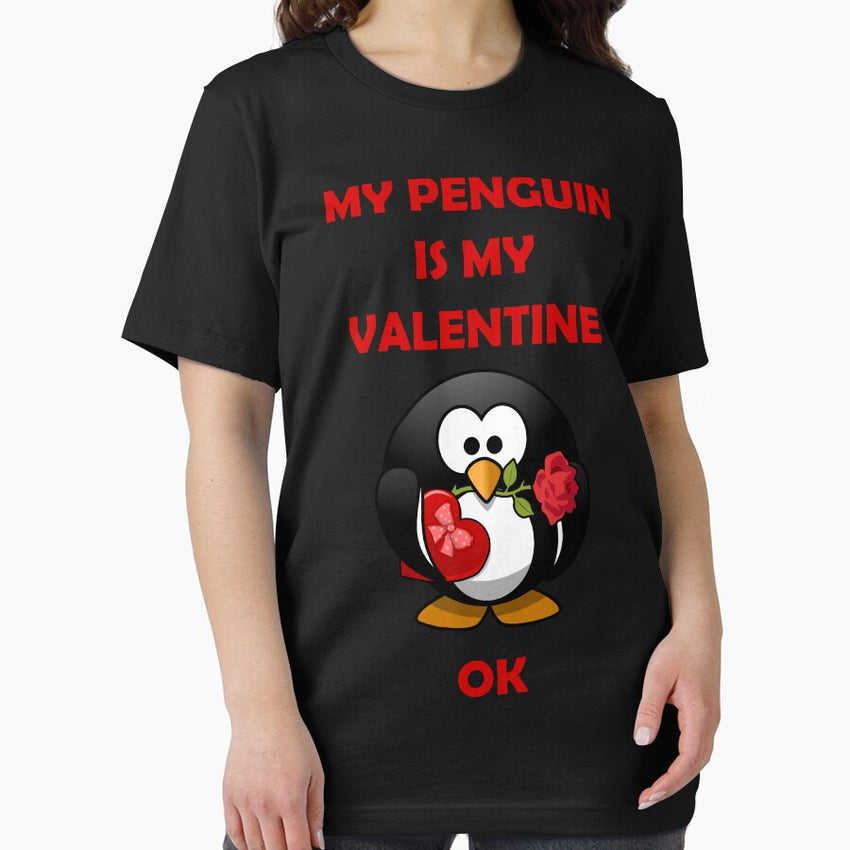 My Penguin is my Valentine Essential T-Shirt