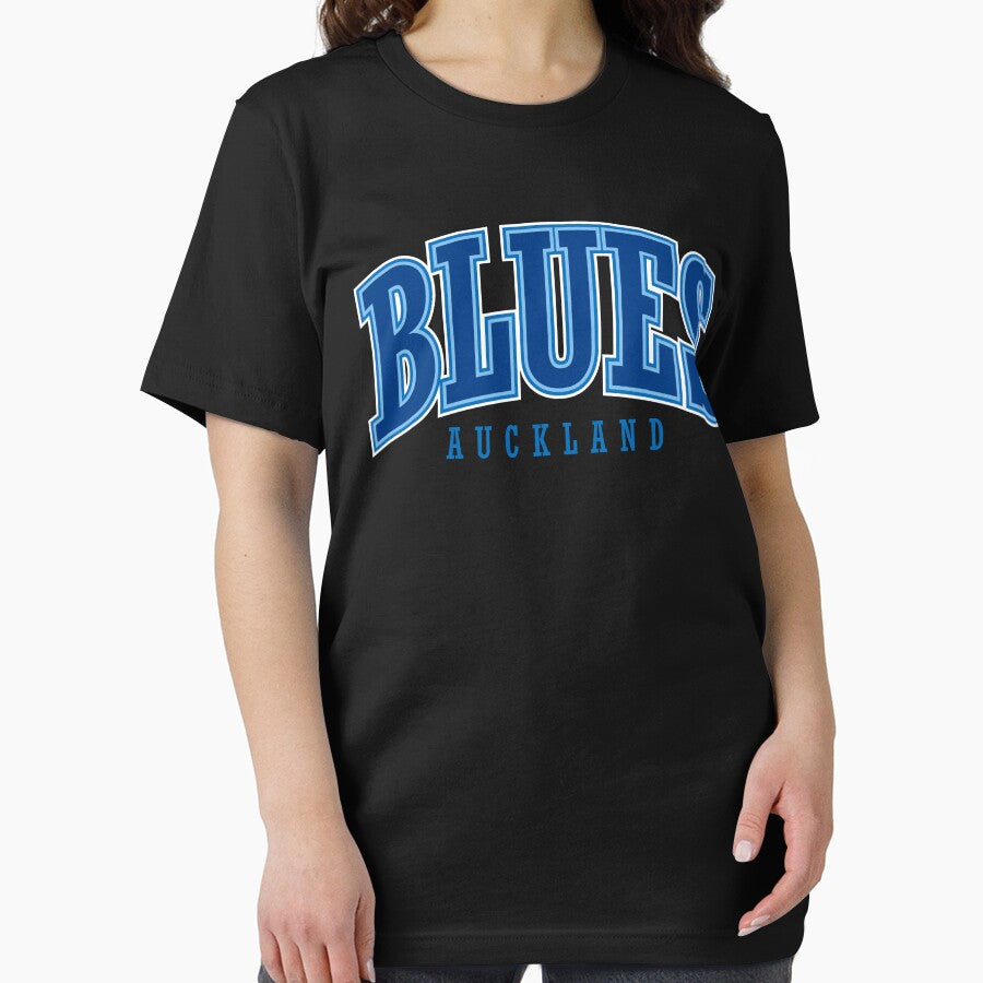 Auckland Blues Rugby New Zealand All Blacks Essential T-Shirt
