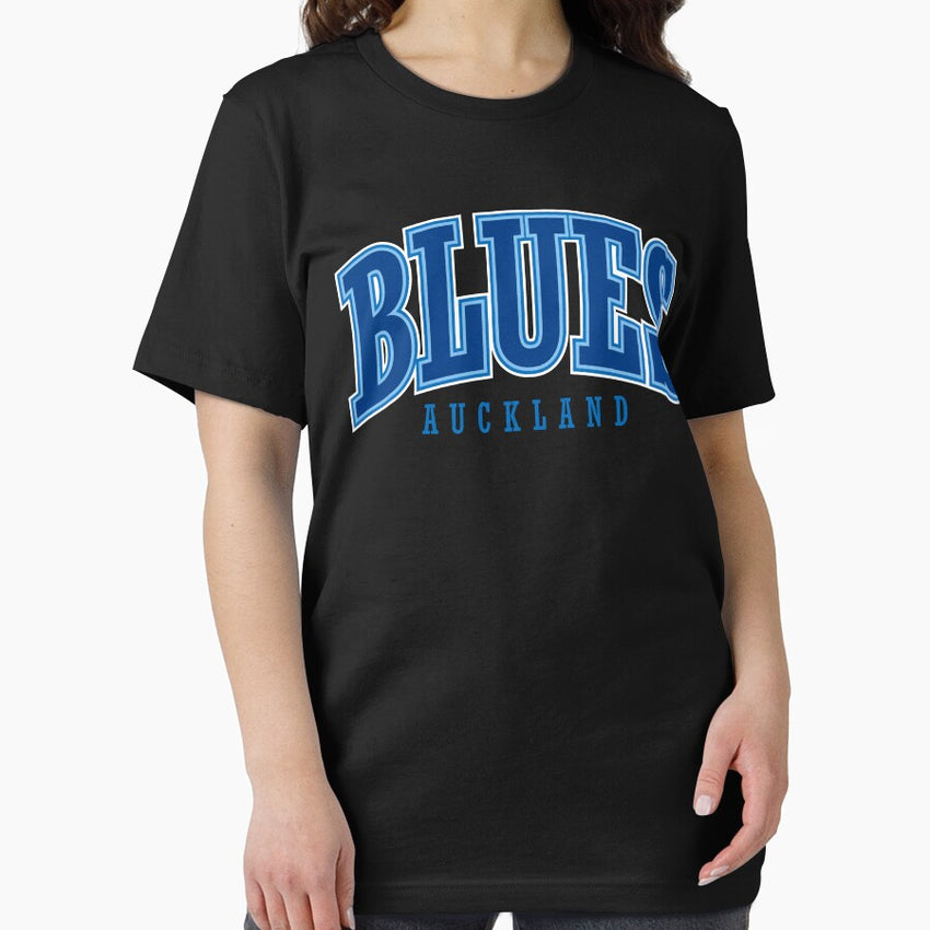 Auckland Blues Rugby New Zealand All Blacks Essential T-Shirt