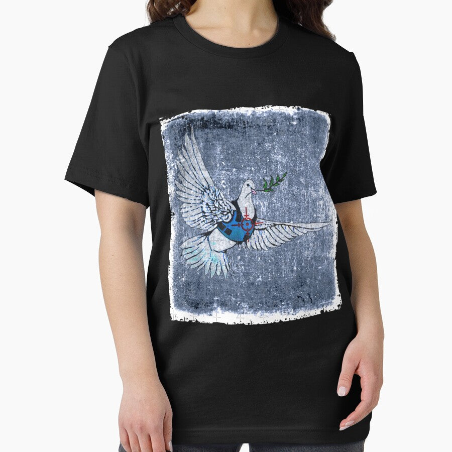 Banksy Armored Dove Peace Palestine Essential T Shirt