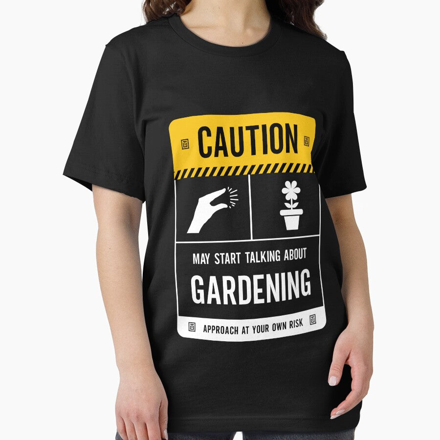 Caution May Start Talking About Gardening Essential T Shirt