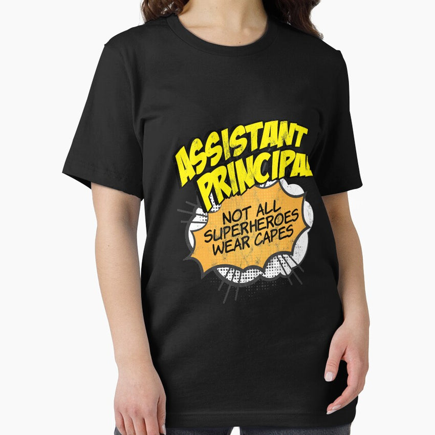 Assistant Principal Superhero Funny Comic Gifts Design Essential T-Shirt