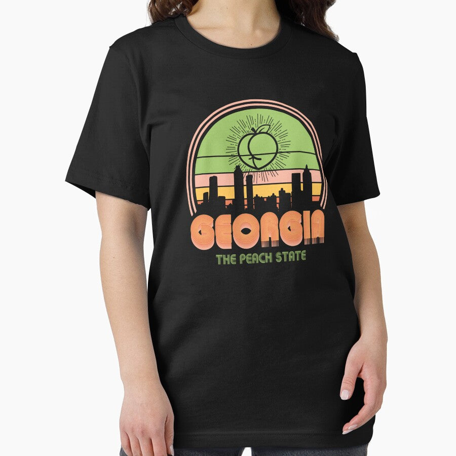 Georgia The Peach State - Retro Style Essential T-Shirt