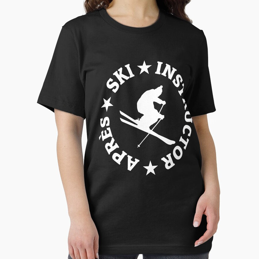 Apres Ski Instructor Seal (White) Winter Sports Skier Essential T-Shirt