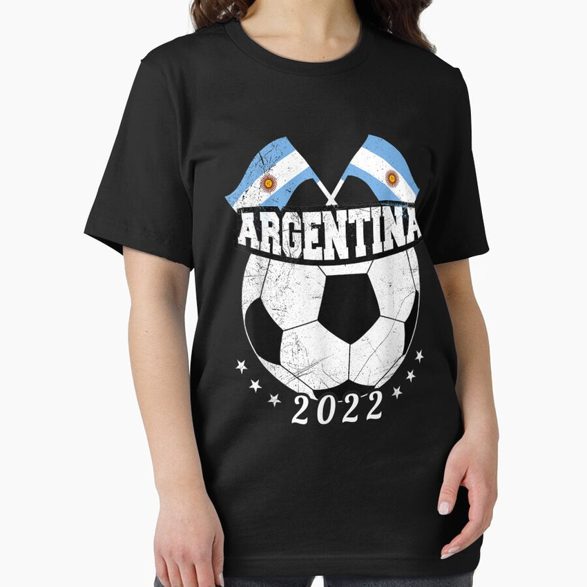 Argentina Soccer ball Team Football 2022 Essential T-Shirt