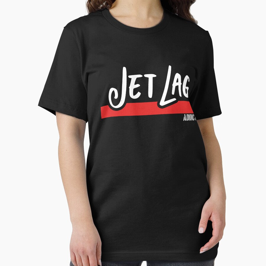 Jet Lag Addict - Funny Traveler Quote design Essential T-Shirt
