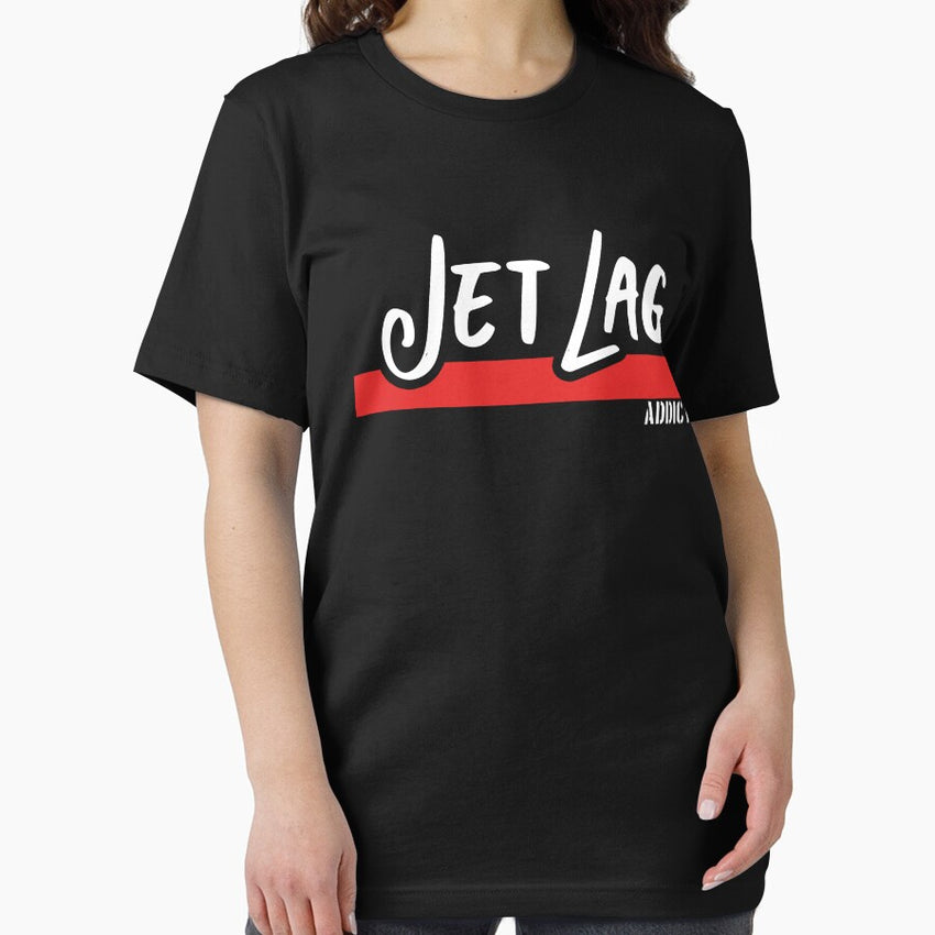 Jet Lag Addict - Funny Traveler Quote design Essential T-Shirt