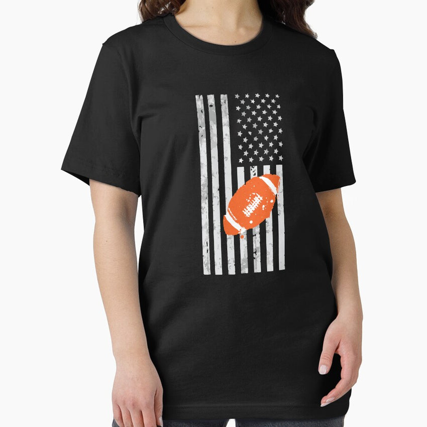 American football - football with USA flag Essential T-Shirt