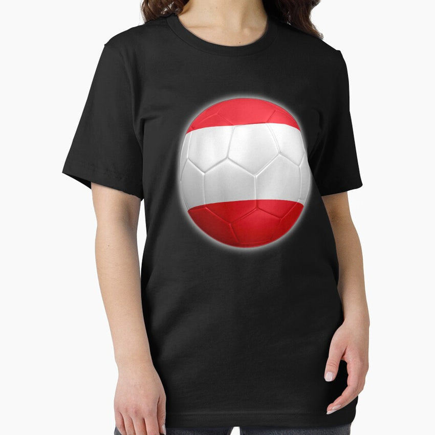 Austria - Austrian Flag - Football or Soccer 2 Essential T-Shirt