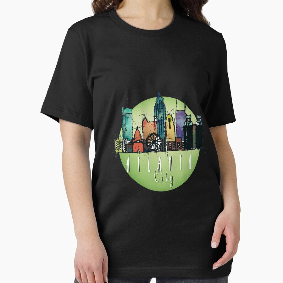 Atlanta Tee Usa Cityscape Essential T Shirt
