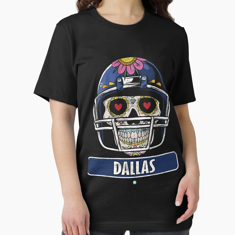 American Football - Dallas Skull Football Gift Essential T-Shirt