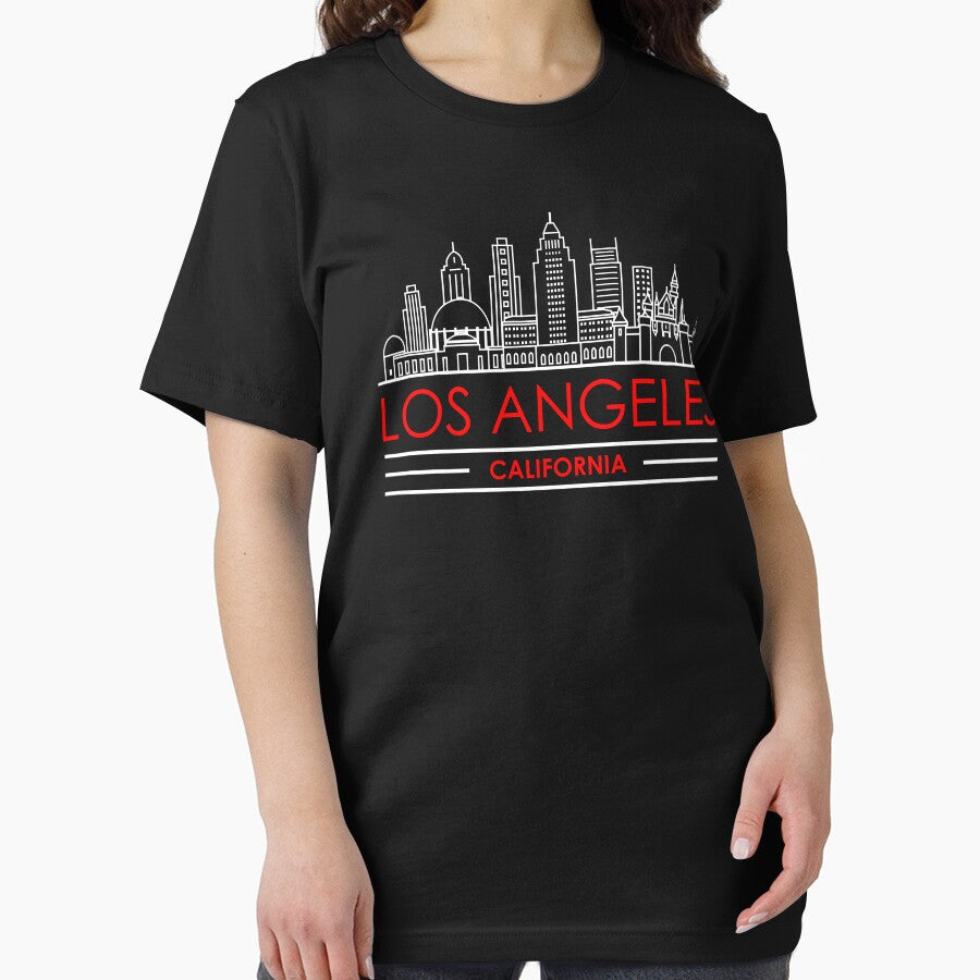 City Skyline Los Angeles California Essential T-Shirt