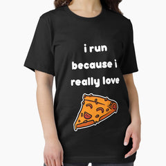 I Run Because I Really Love Pizza Essential T-Shirt