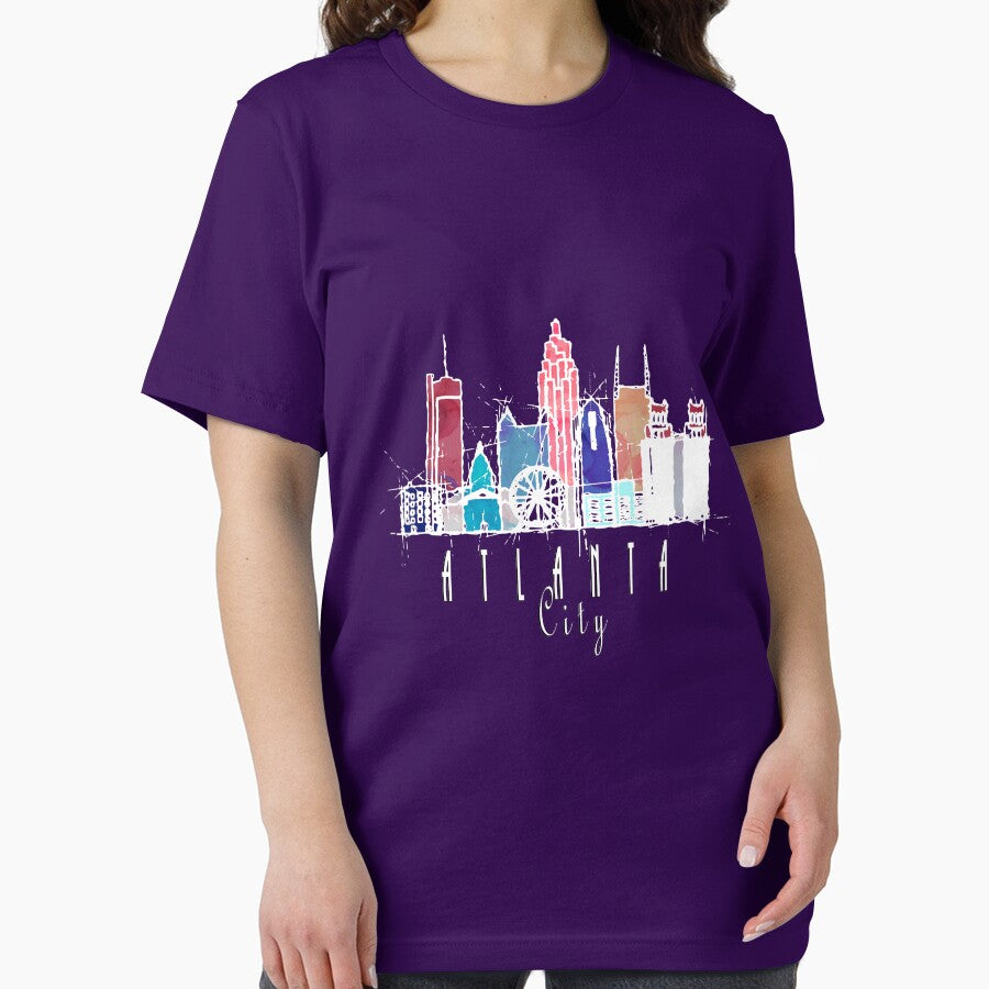 Atlanta Ga Cityscape Funny Tshirt Essential T Shirt