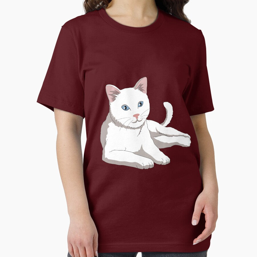 Womens teen girls cute cat Essential T-Shirt