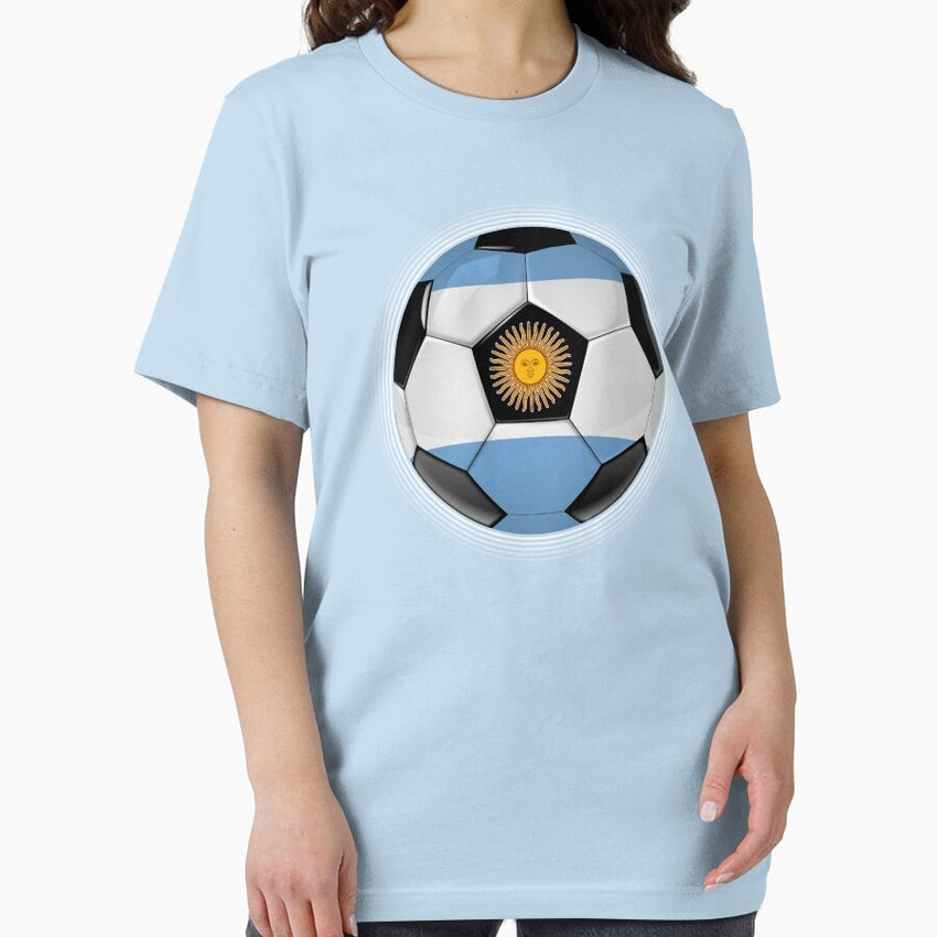 Argentina - Argentine Flag - Football or Soccer Essential T-Shirt