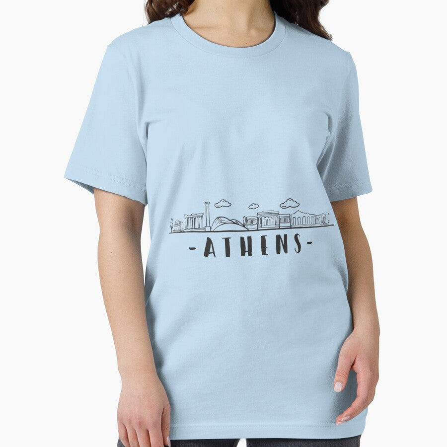 Athens City Skyline Essential T Shirt