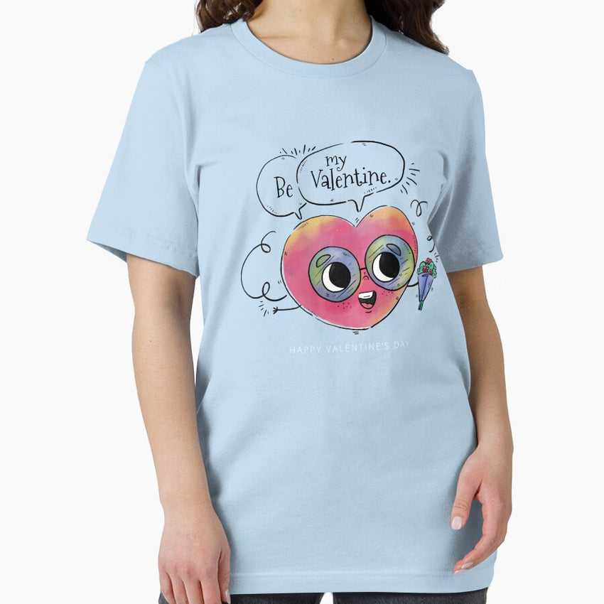 Be My Valentine Love T-Shirt Valentines Day Gift Tee Essential T-Shirt