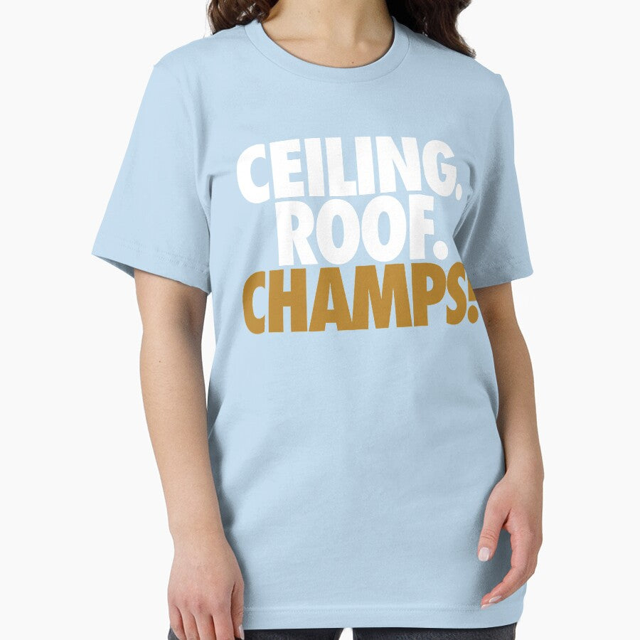 Ceiling Roof Champs Whitegold Essential T Shirt
