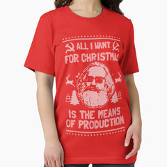 All I Want For Christmas Is The Means Of Production Essential T Shirt