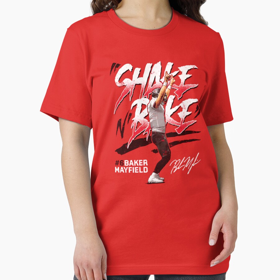 Baker Mayfield Shake Bike Essential T-Shirt