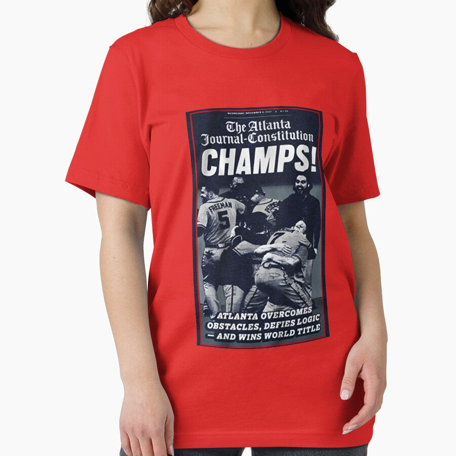 THE ATLANTA BASEBALL WORLD CHAMPIONS 2021 VINTAGE SWEET HOME RUN FREDDIE FREEMAN SHIRT AND STICKER Essential T-Shirt