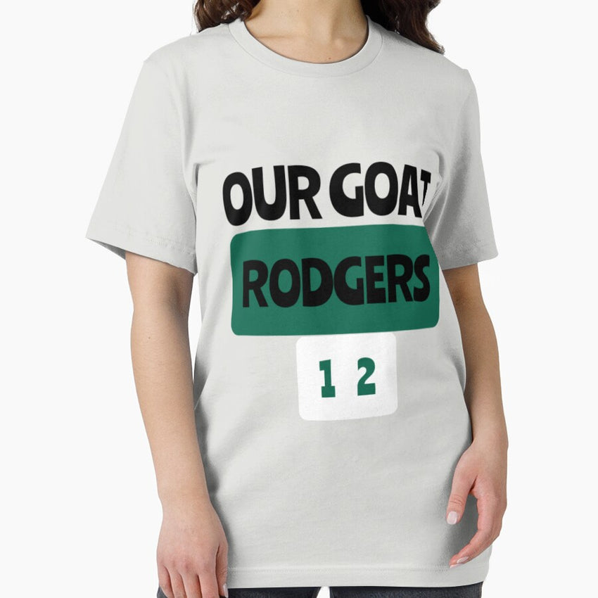 Aaron Rodgers Mvp Our Goat Rodgers 12 Shirt Essential T Shirt