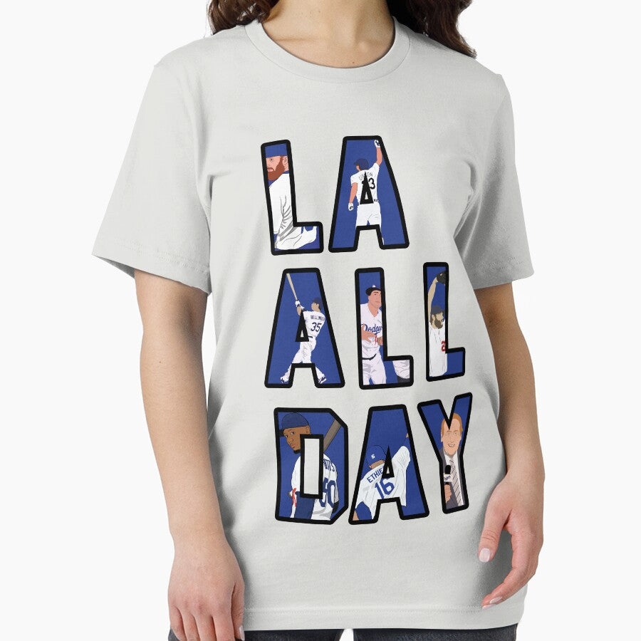 LA All Day Los Angeles Baseball Essential T-Shirt