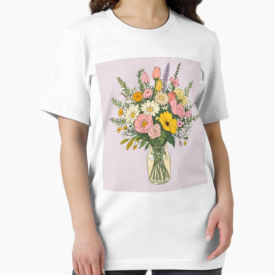 Retro Floral - Vintage 80s Flower Essential T-Shirt