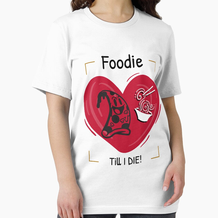 Foodie - Red Heart Pizza Noodle Essential T-Shirt