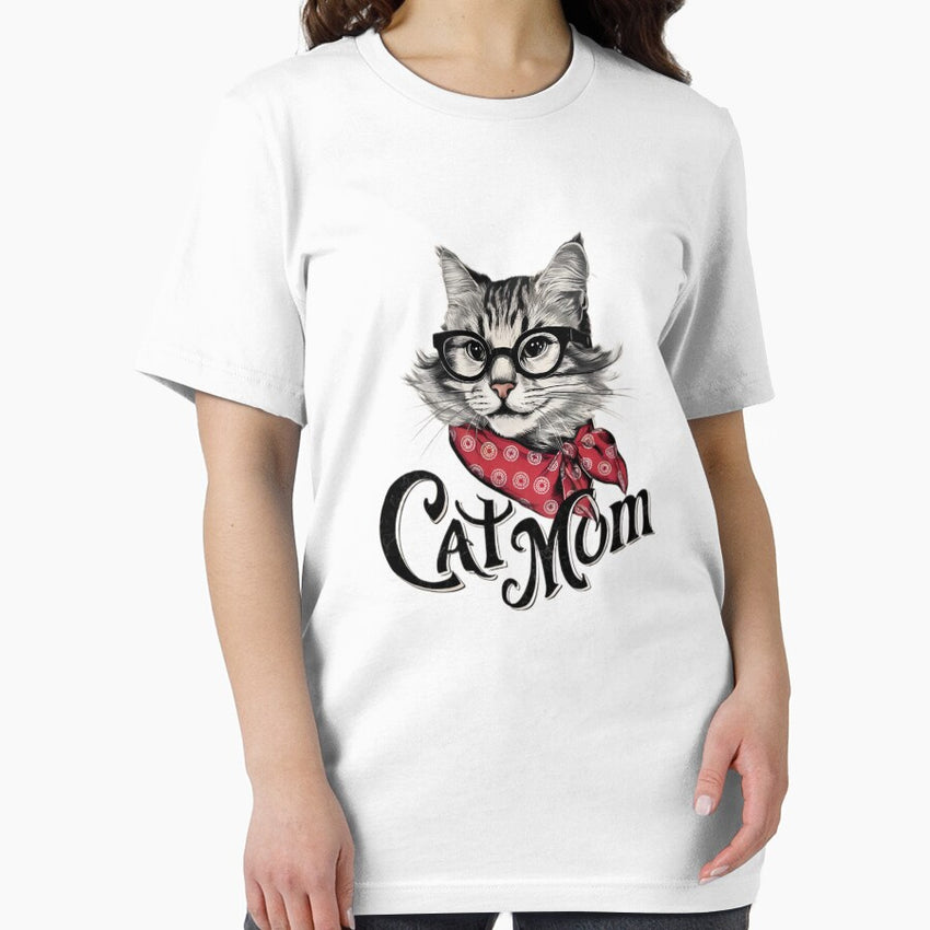 Cute Cat Mom Essential T-Shirt