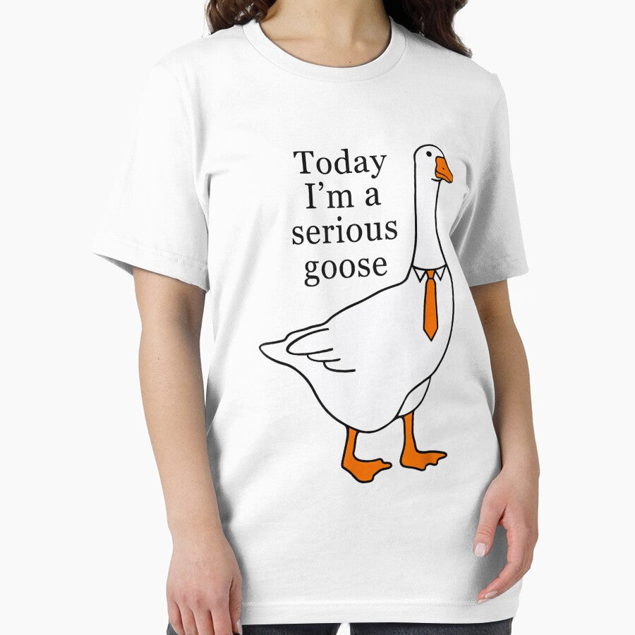 Today Im A Serious Goose Funny Meme Essential T Shirt