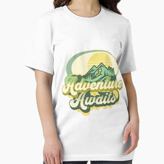 Adventure Awaits Retro Graphic Shirt Essential T Shirt