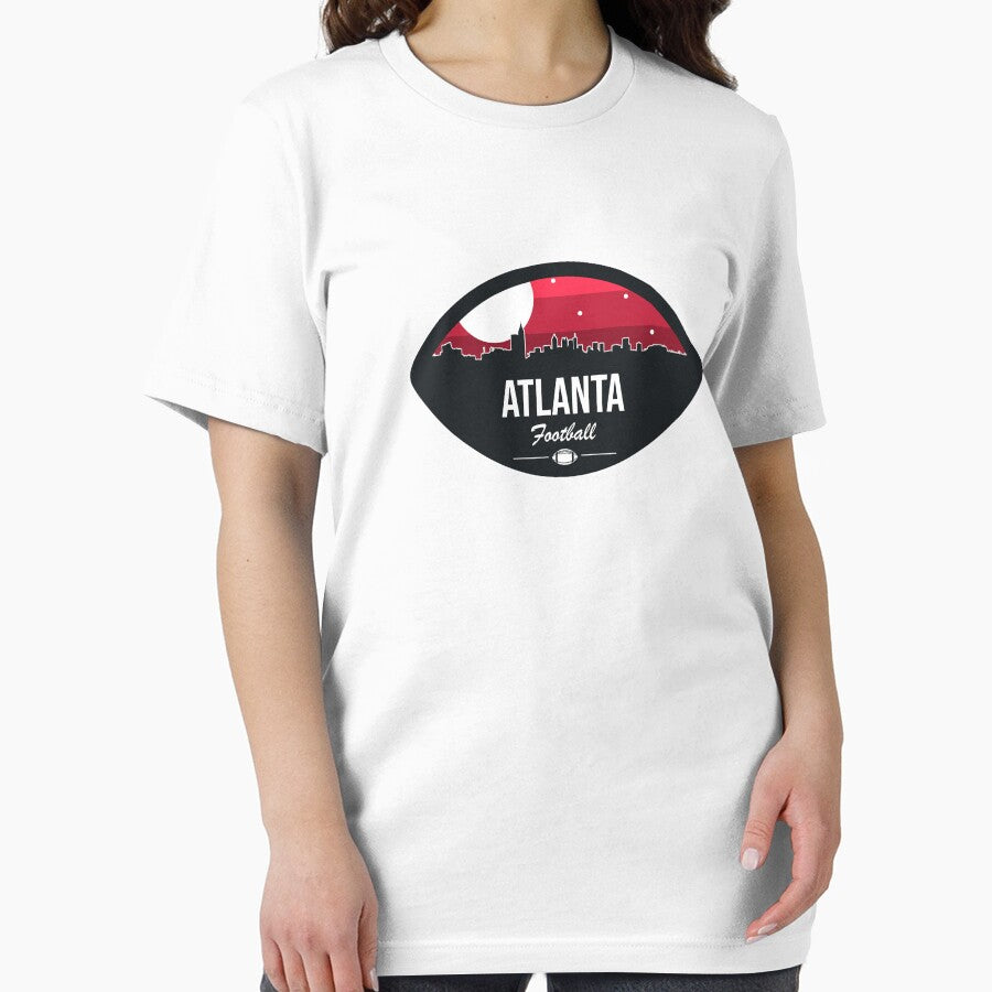 Atlanta Football Skyline Badge Essential T Shirt