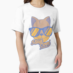 Cool Cat Wearing Shades Essential T-Shirt